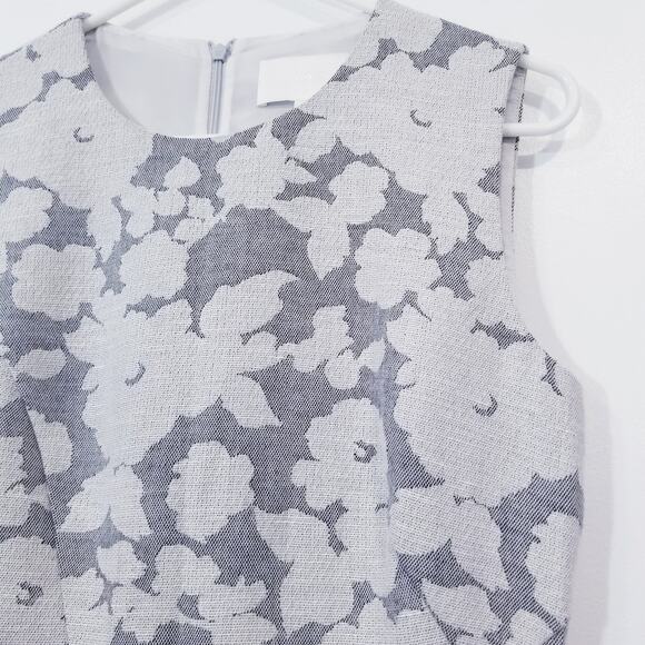 BOSS Hugo Boss Hellery Dress A-Line Textured Pleated Sleeveless - Picture 4 of 13